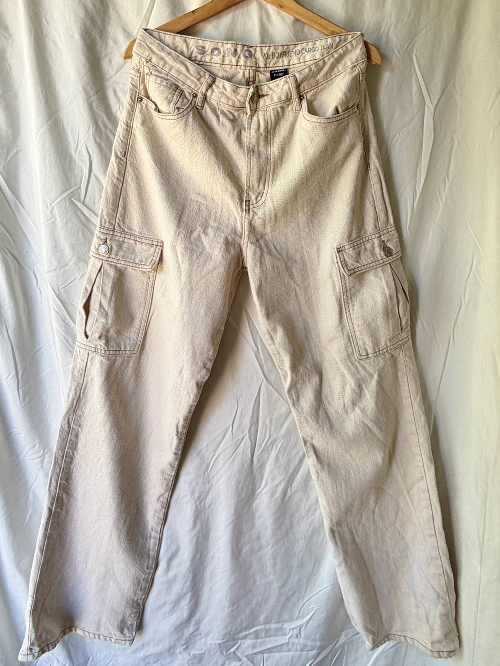 S.O.N.G. 90’s Boyfriend Cargo Jeans